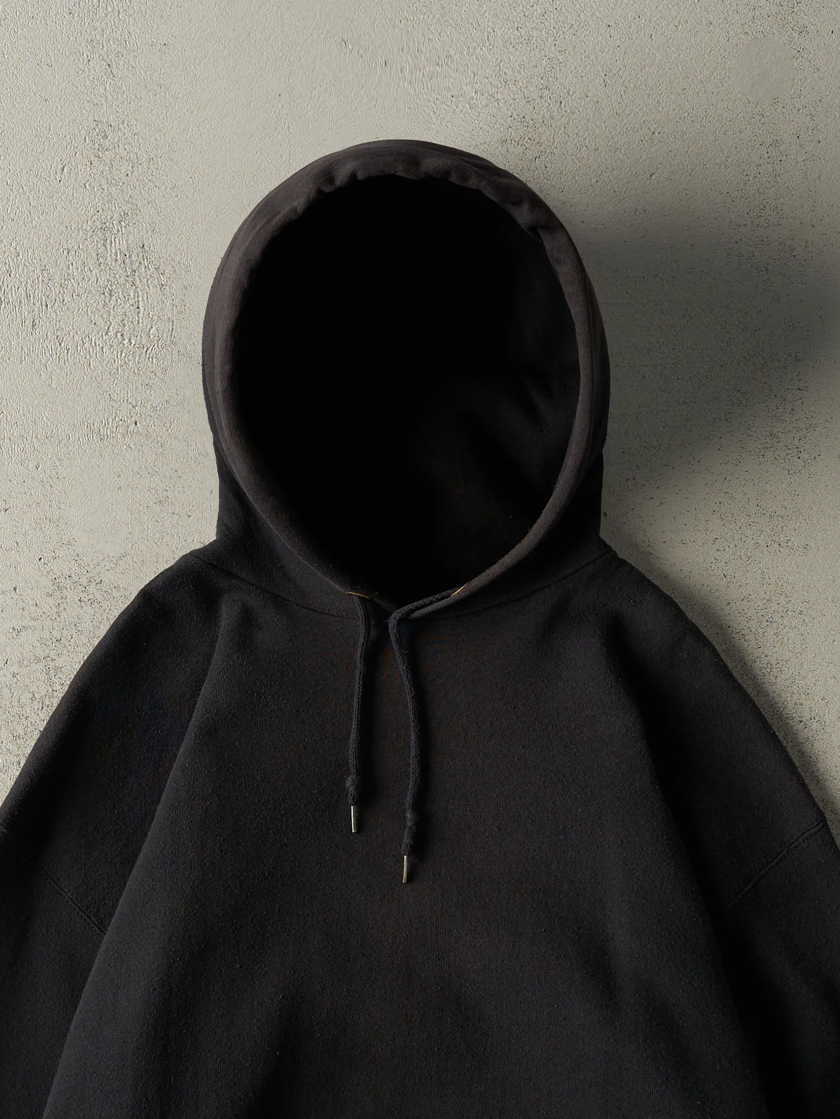 Vintage 90s Black Discus Athletic Hoodie (L) sold by Rebalance Vintage product image thumbnail 2