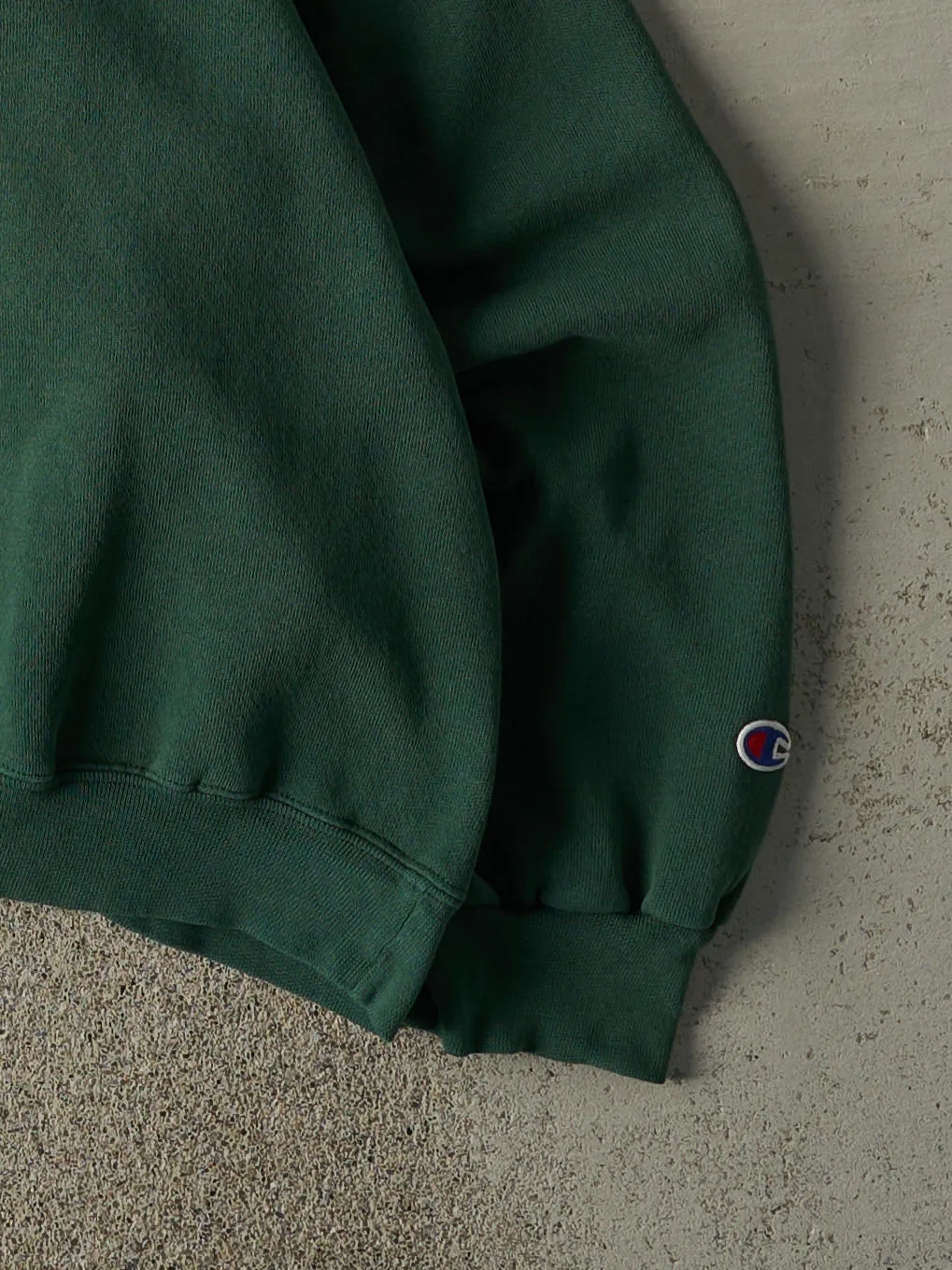 Vintage Y2K Green Champion Crewneck (XL) sold by Rebalance Vintage product image thumbnail 3