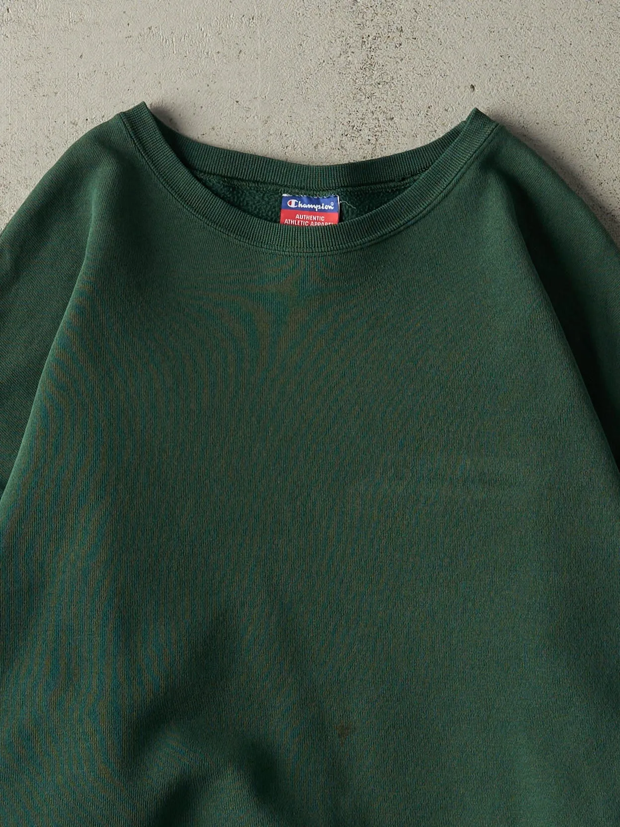Vintage Y2K Green Champion Crewneck (XL) sold by Rebalance Vintage product image thumbnail 2