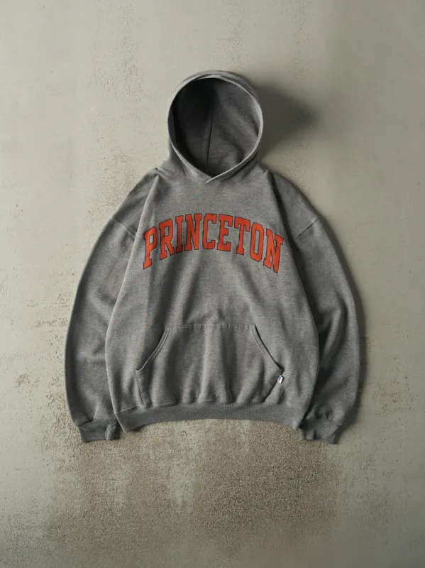 Vintage Y2K Grey Princeton Russell Athletic Hoodie (L) made by Rebalance Vintage