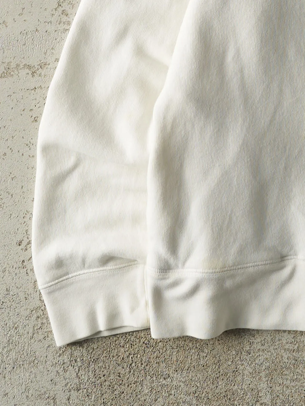 Vintage Y2K White Embroidered Polo Sport Quarter Zip (M/L) sold by Rebalance Vintage product image thumbnail 3