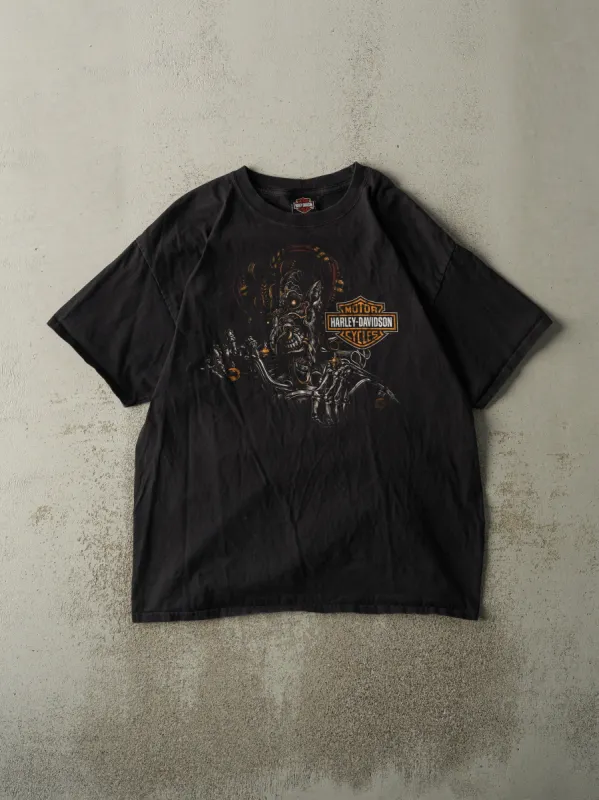 14' Black Prince George BC Harley Davidson Tee (L) sold by Rebalance Vintage
