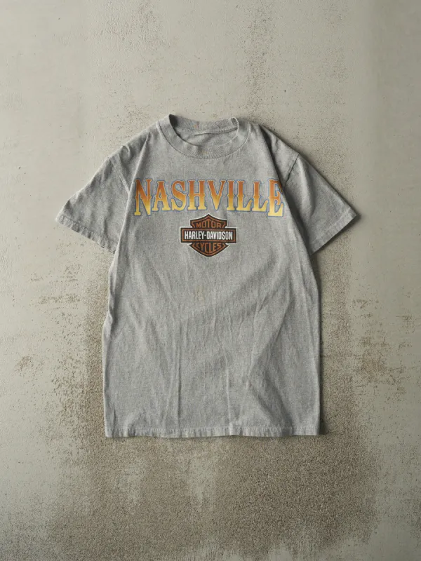 Vintage 10' Grey Nashville TN Harley Davidson Tee (S/M) sold by Rebalance Vintage