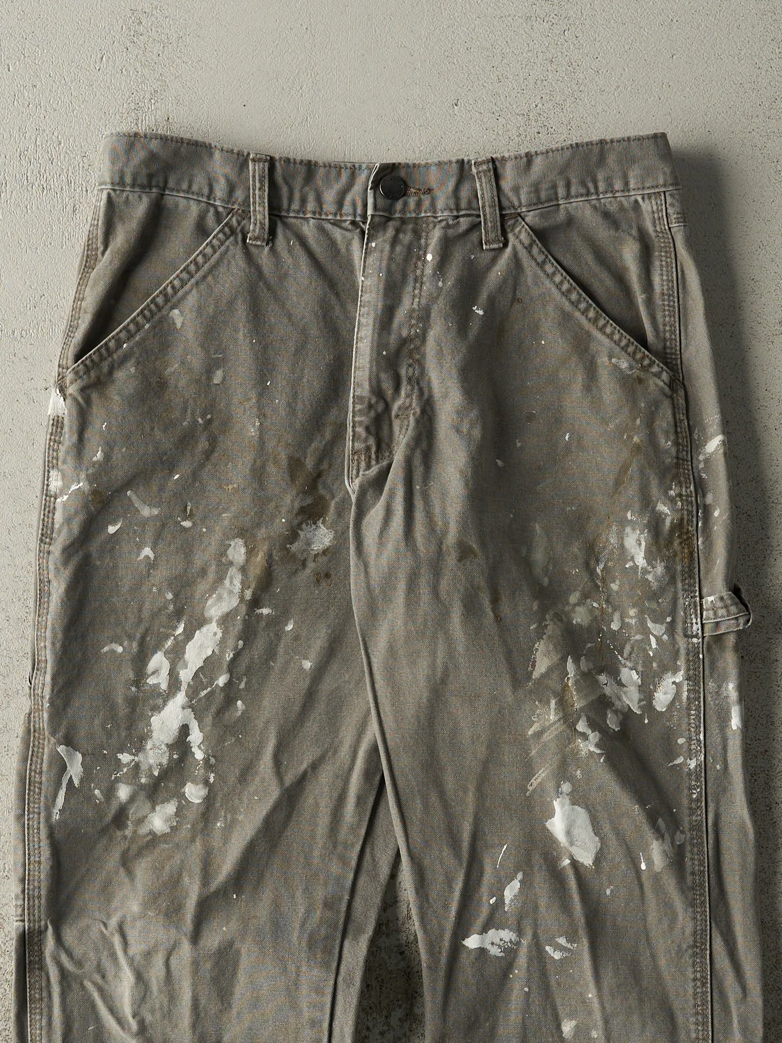 Vintage 90s Green Rustler Carpenter Pants (31x28.5) sold by Rebalance Vintage product image thumbnail 4