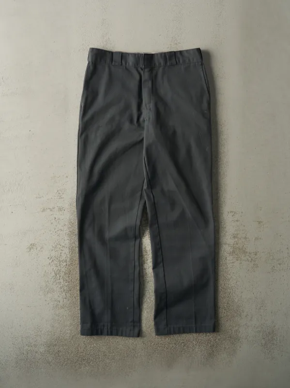 Vintage Y2K Grey Dickies 874 Work Pants (34x31.5) sold by Rebalance Vintage