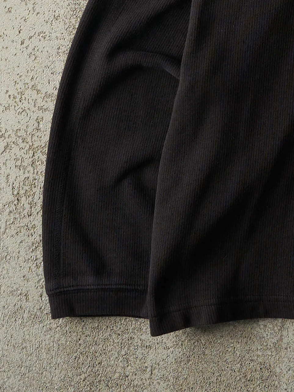 Vintage Y2K Faded Black Thermal Long Sleeve (L) sold by Rebalance Vintage product image thumbnail 3