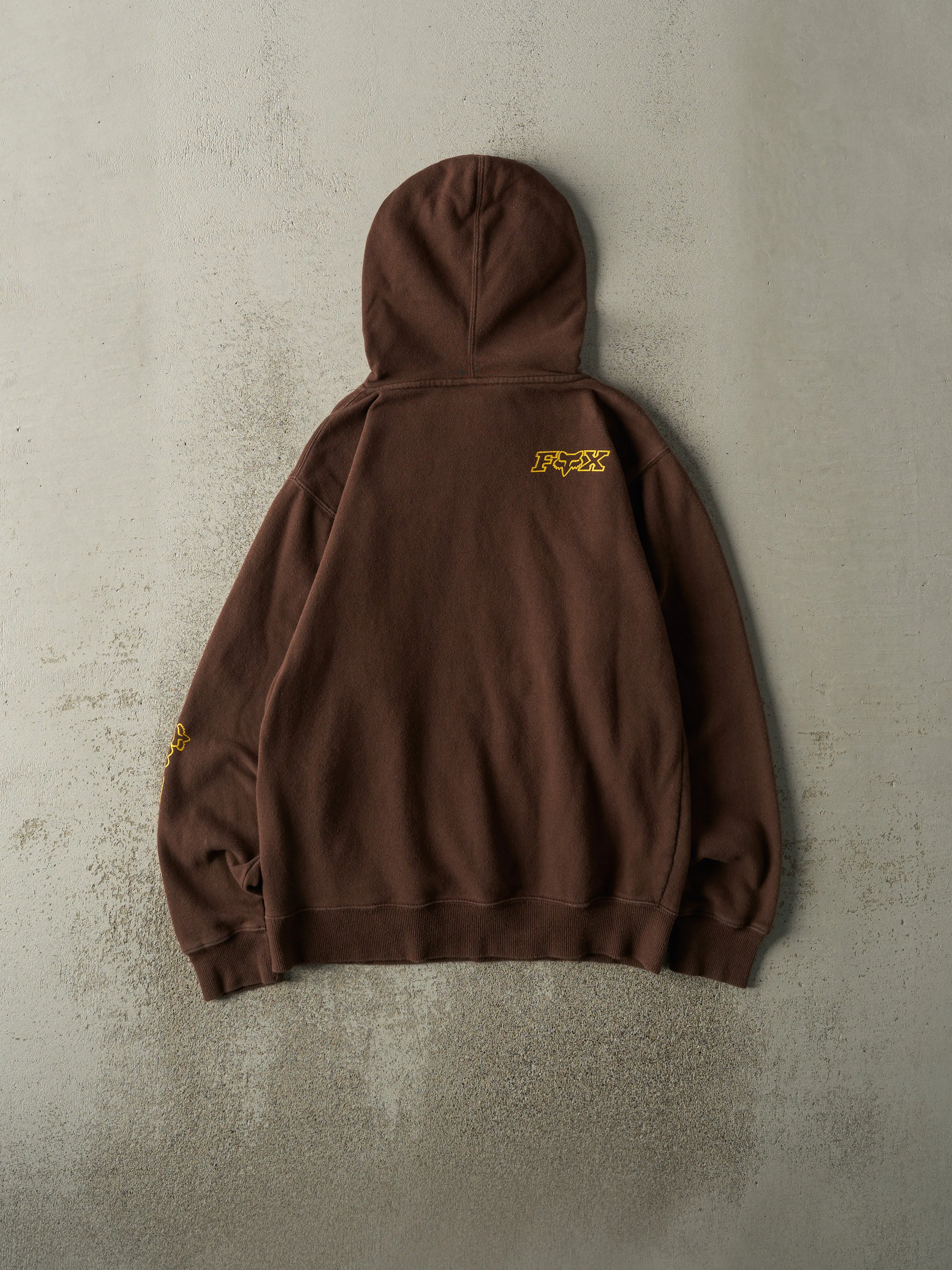 Vintage Y2K Brown Fox Hoodie (S) sold by Rebalance Vintage product image thumbnail 2