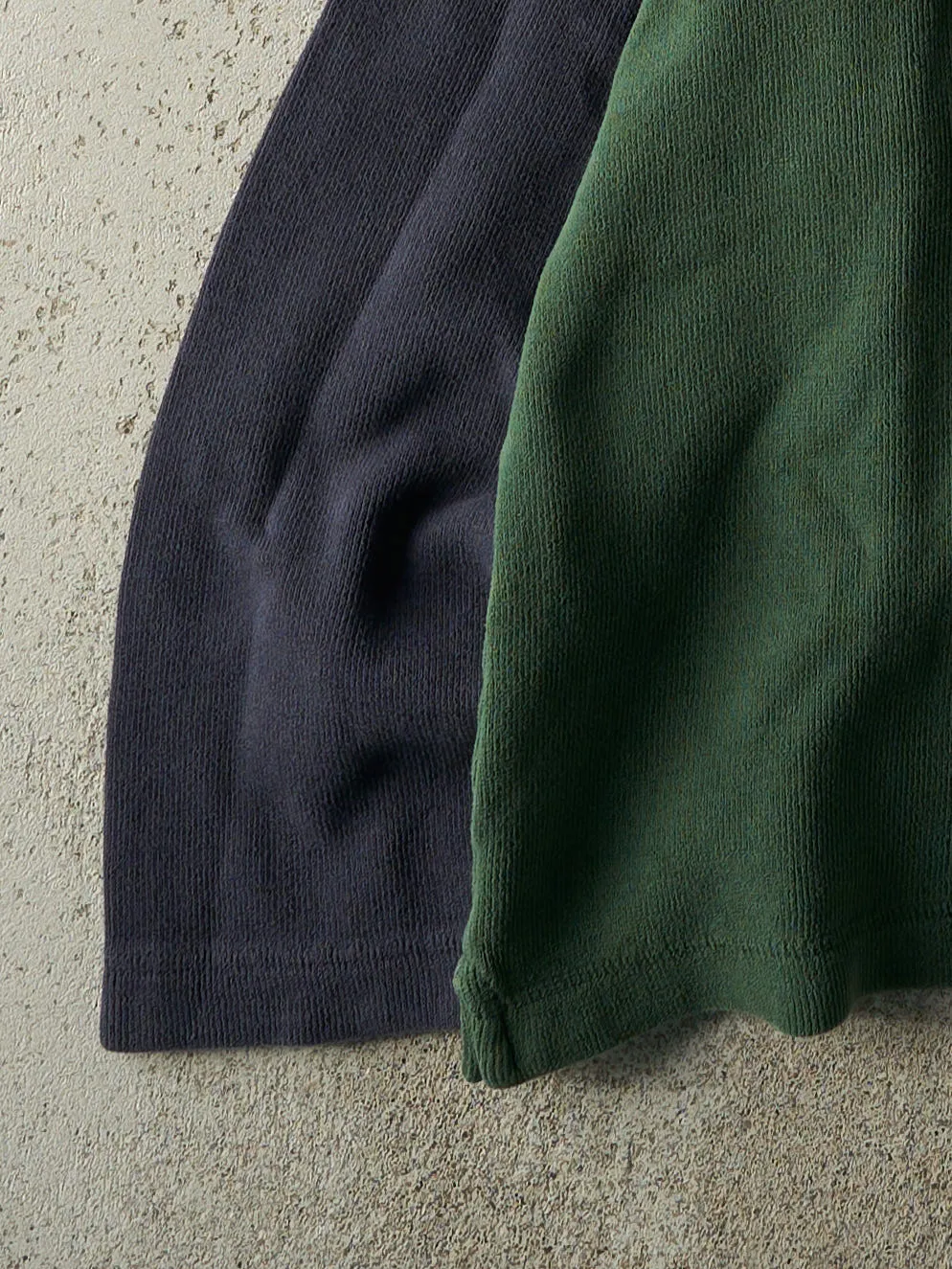 Vintage Y2K Navy Blue & Green Gap Thermal Long Sleeve (L) sold by Rebalance Vintage product image thumbnail 3