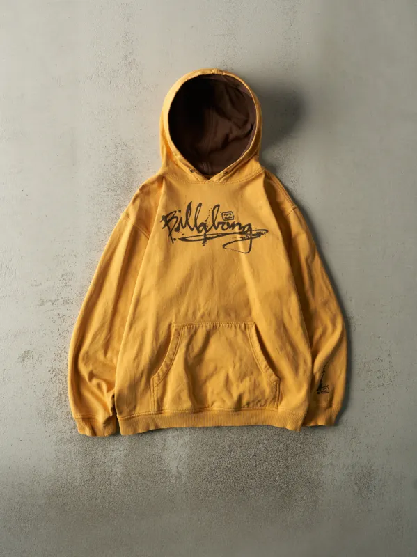 Vintage Y2K Yellow Billabong Hoodie (M) sold by Rebalance Vintage