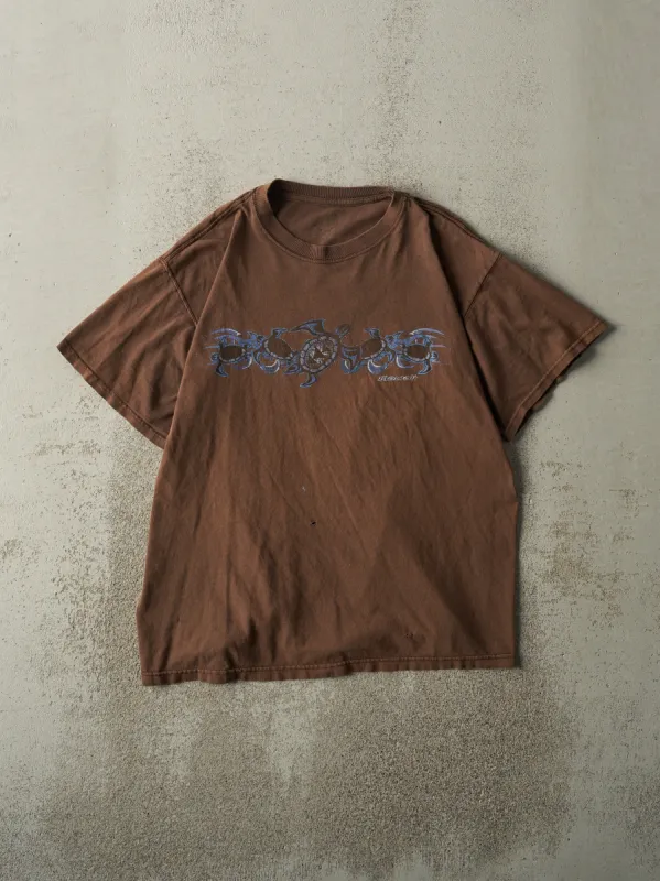 Vintage Y2K Brown Hawaii Tee (M) sold by Rebalance Vintage