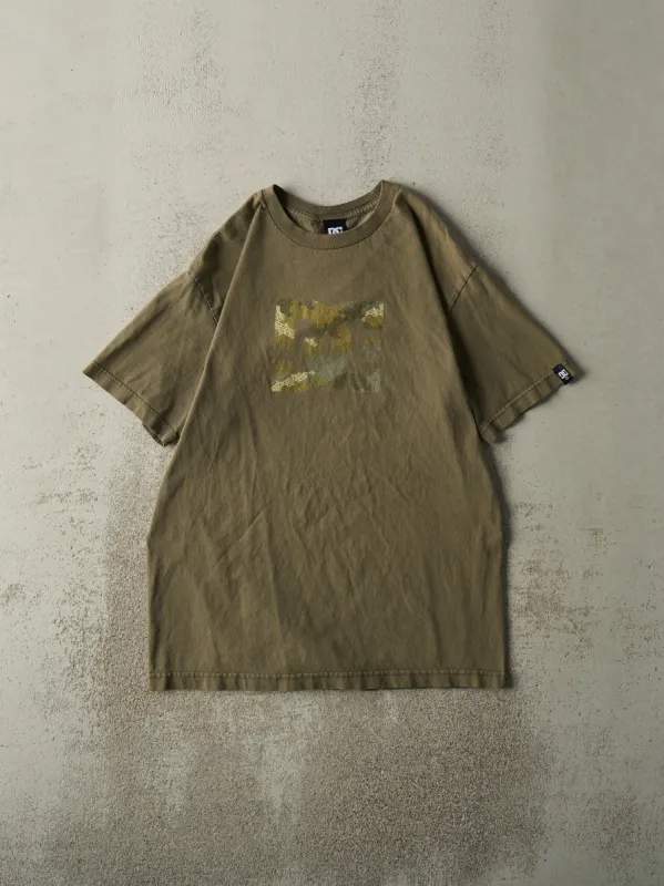 Vintage Y2K Green DC Shoes Logo Tee (M/L) sold by Rebalance Vintage