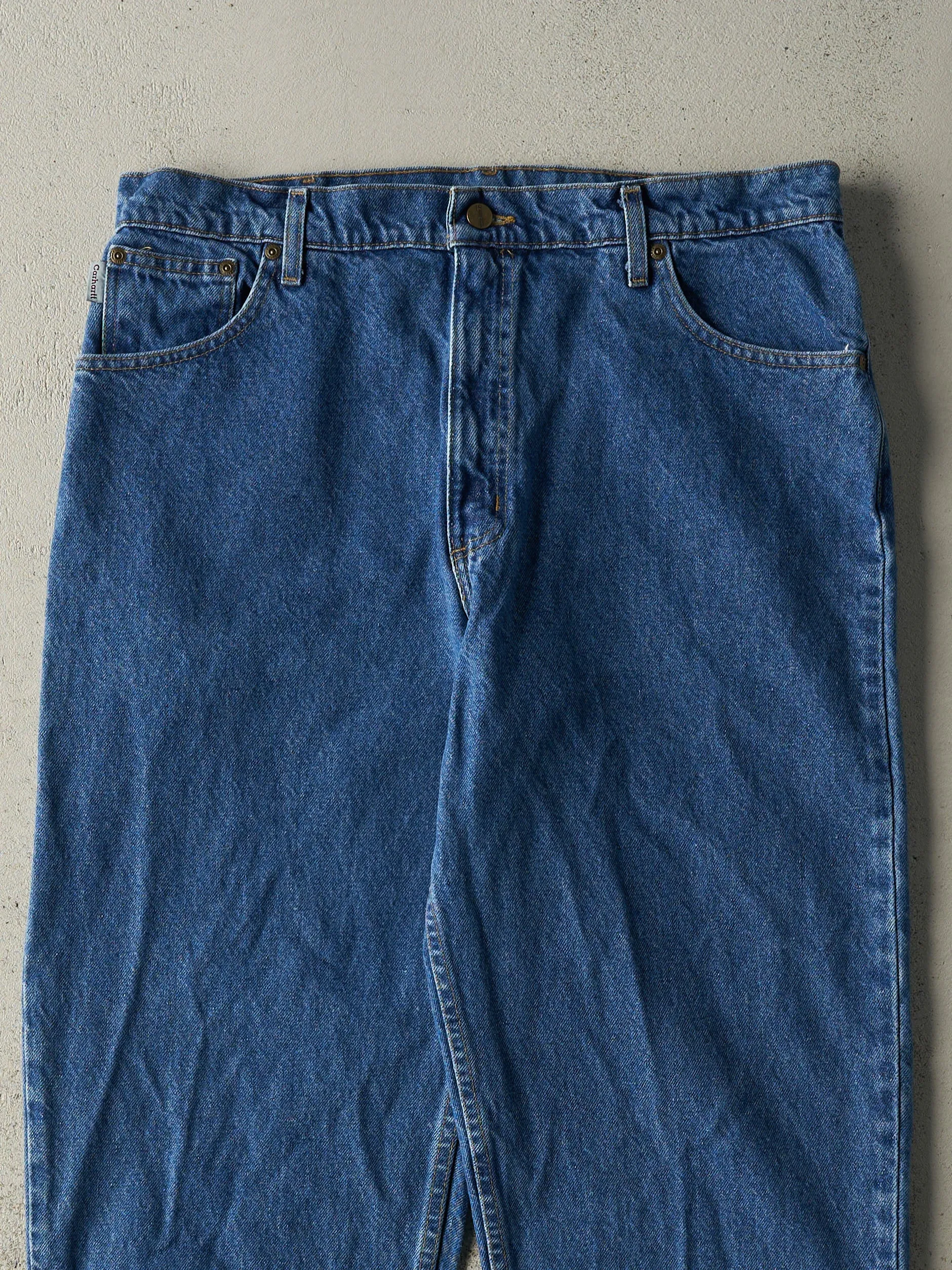 Vintage Y2K Mid Wash Carhartt Jeans (36x30.5) sold by Rebalance Vintage product image thumbnail 4