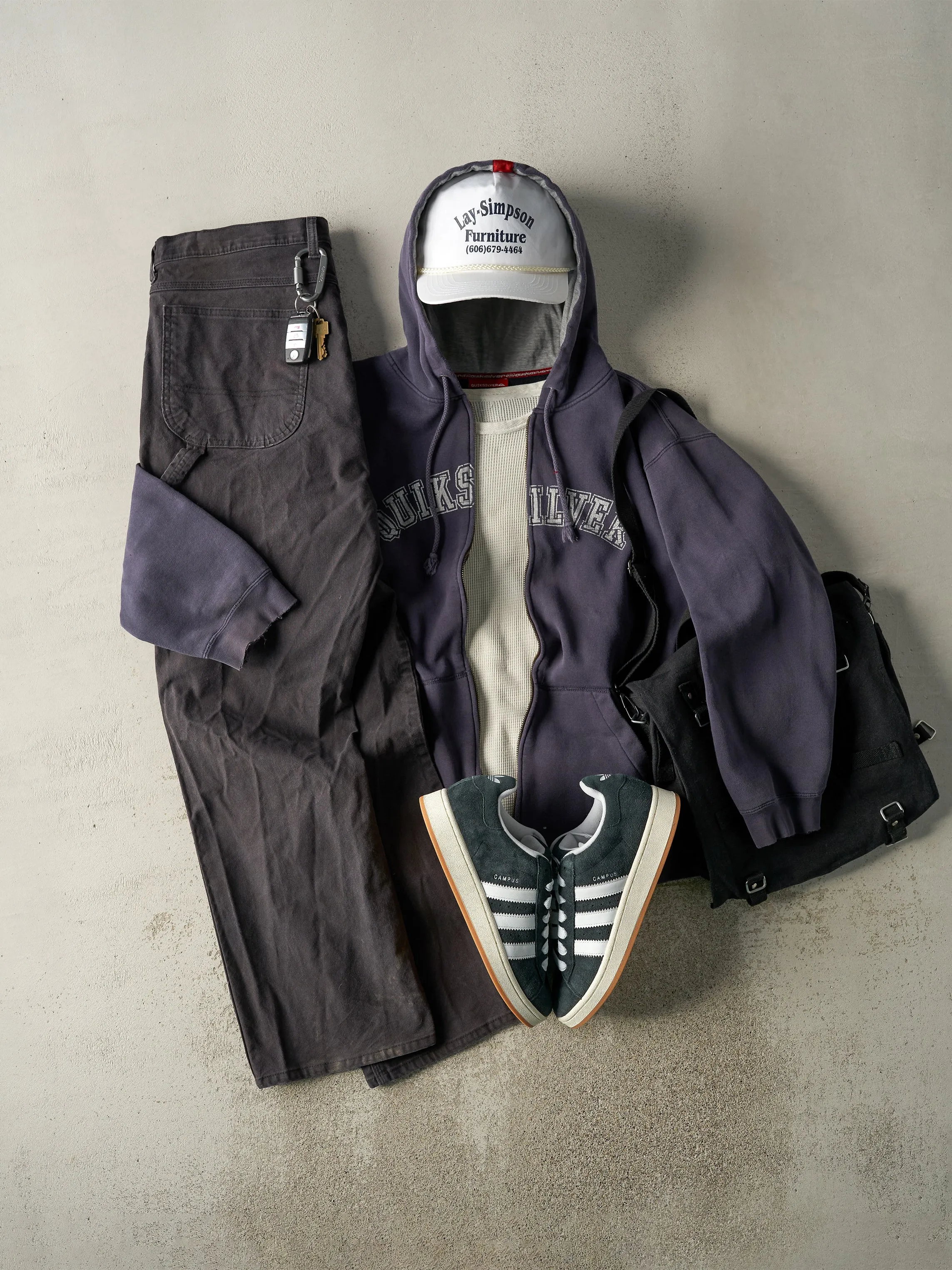 Vintage Y2K Faded Black Dickies Carpenter Pants (37x31.5) sold by Rebalance Vintage product image thumbnail 2