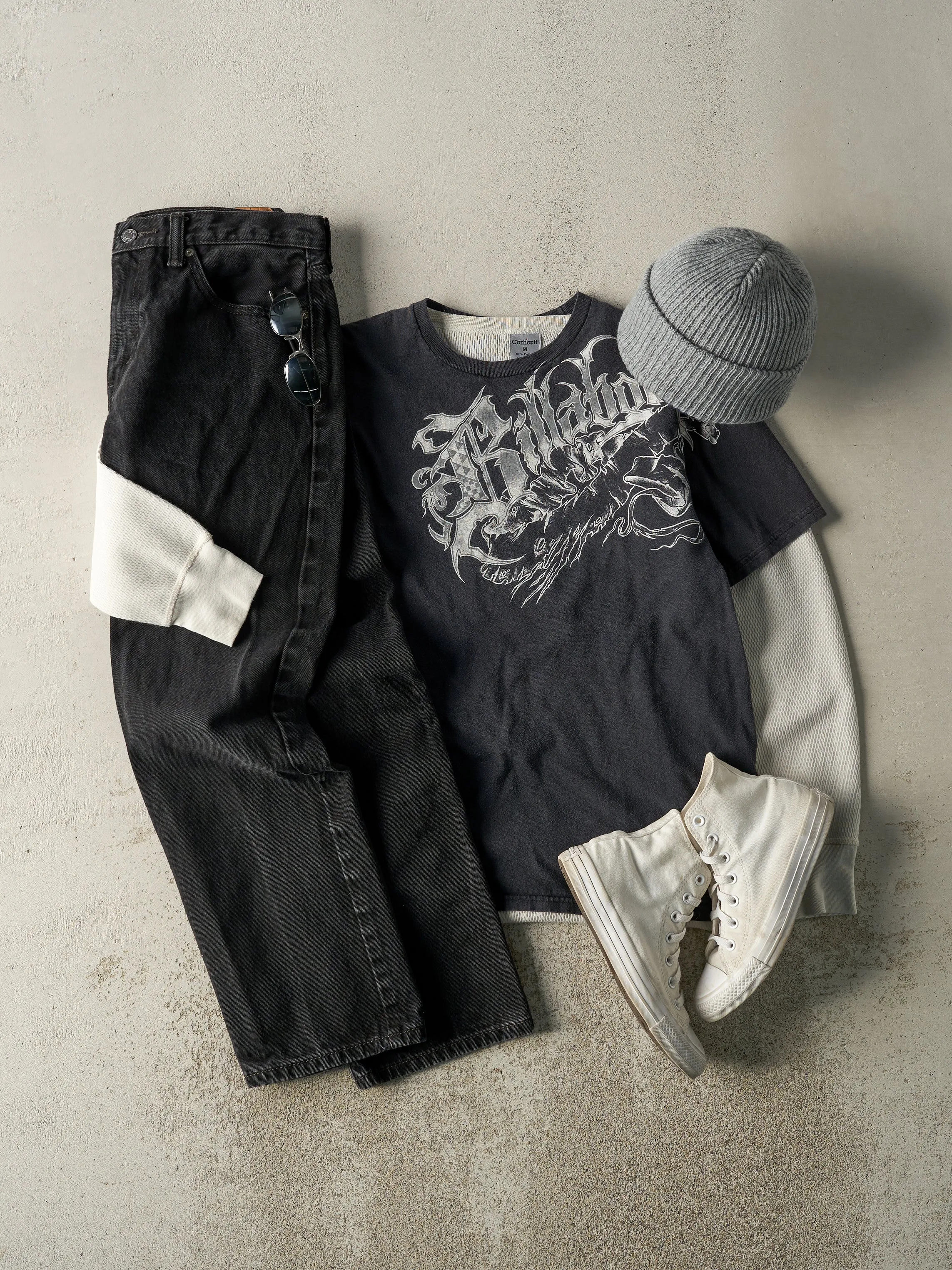 Vintage Y2K Black Levi's 505 Denim Pants (31x28) sold by Rebalance Vintage product image thumbnail 2