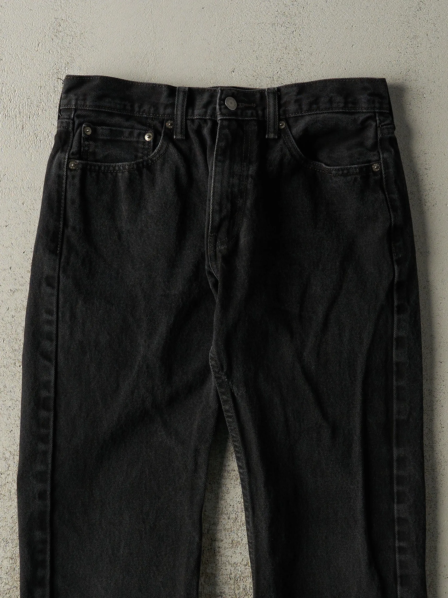 Vintage Y2K Black Levi's 505 Denim Pants (31x28) sold by Rebalance Vintage product image thumbnail 4