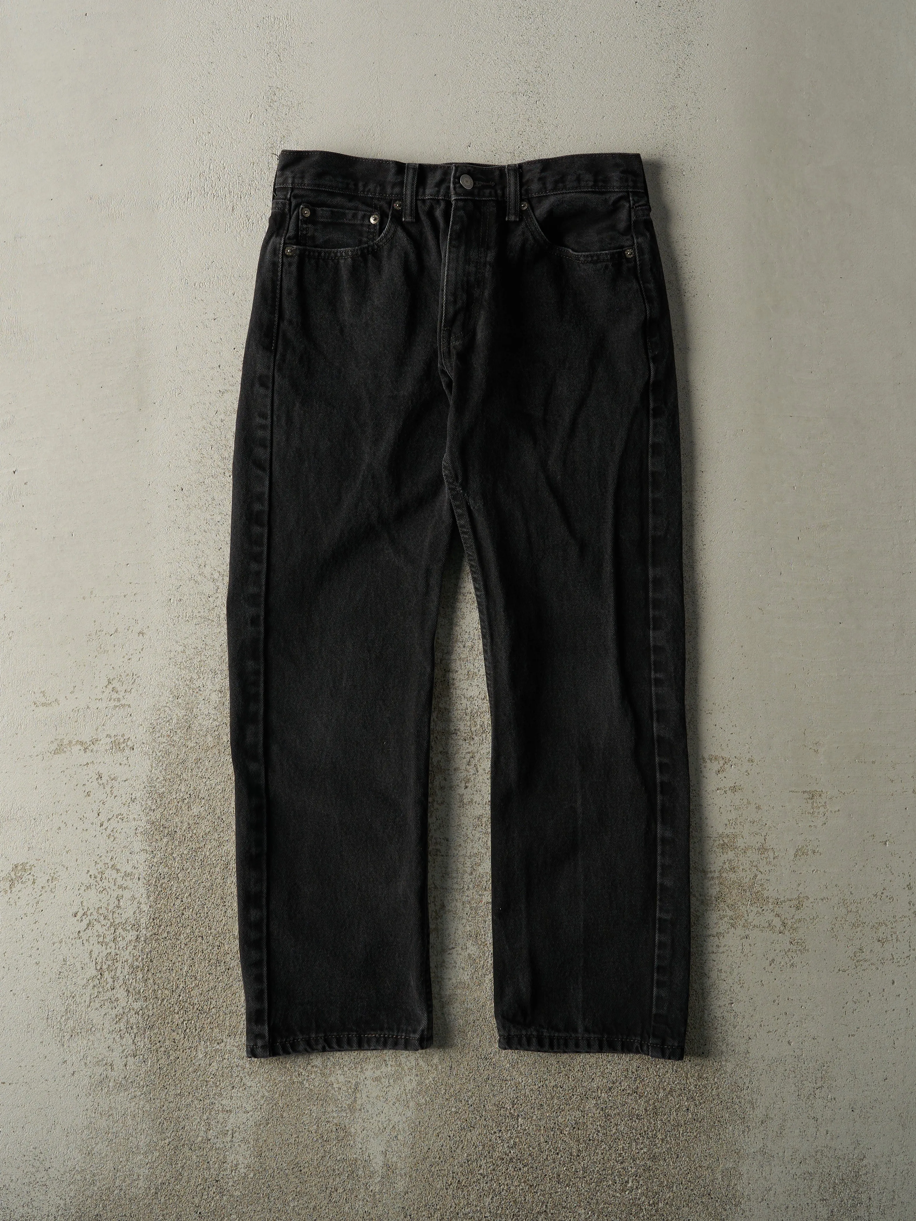 Vintage Y2K Black Levi's 505 Denim Pants (31x28) sold by Rebalance Vintage