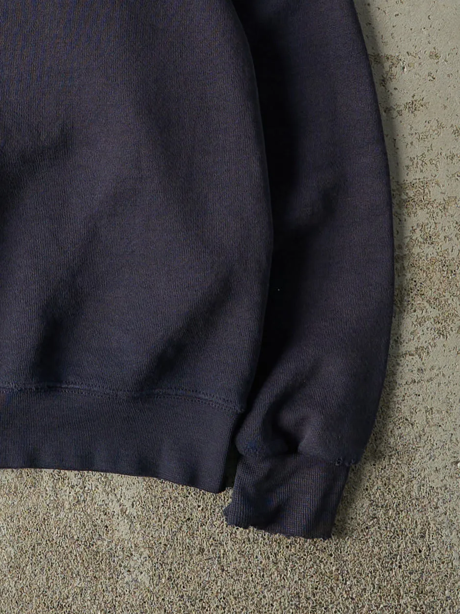 Vintage 90s Navy Blue Embroidered St. Louis Rams Crewneck (M) sold by Rebalance Vintage product image thumbnail 3