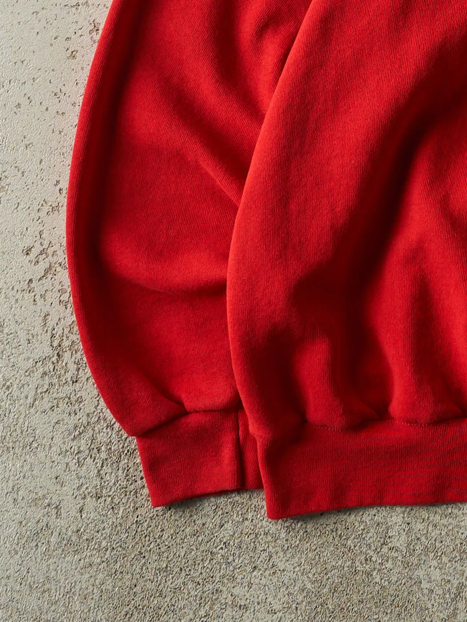 Vintage 90s Red Embroidered Ohio State Crewneck (L) sold by Rebalance Vintage product image thumbnail 3