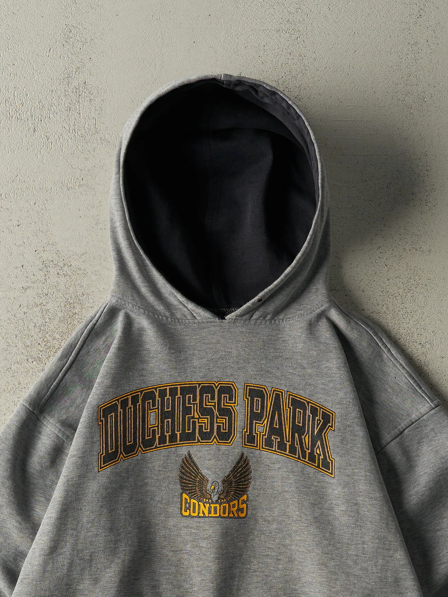 Vintage Y2K Grey Duchess Park Condors Hoodie (L) sold by Rebalance Vintage product image thumbnail 2