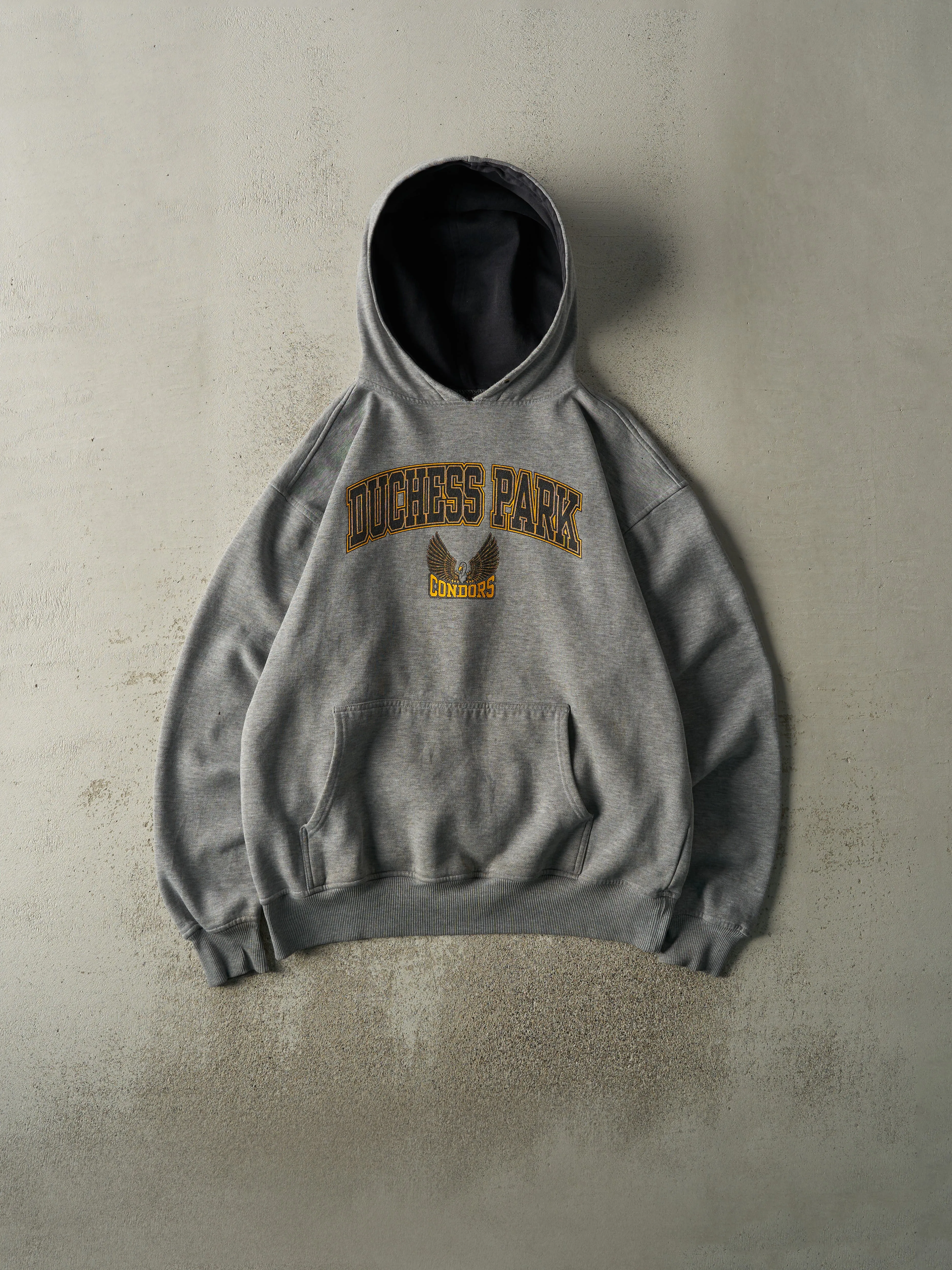 Vintage Y2K Grey Duchess Park Condors Hoodie (L) sold by Rebalance Vintage