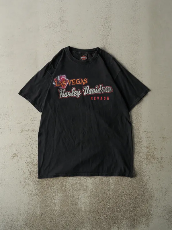 Vintage 12' Black Las Vegas Nevada Harley Davidson Tee (M) sold by Rebalance Vintage