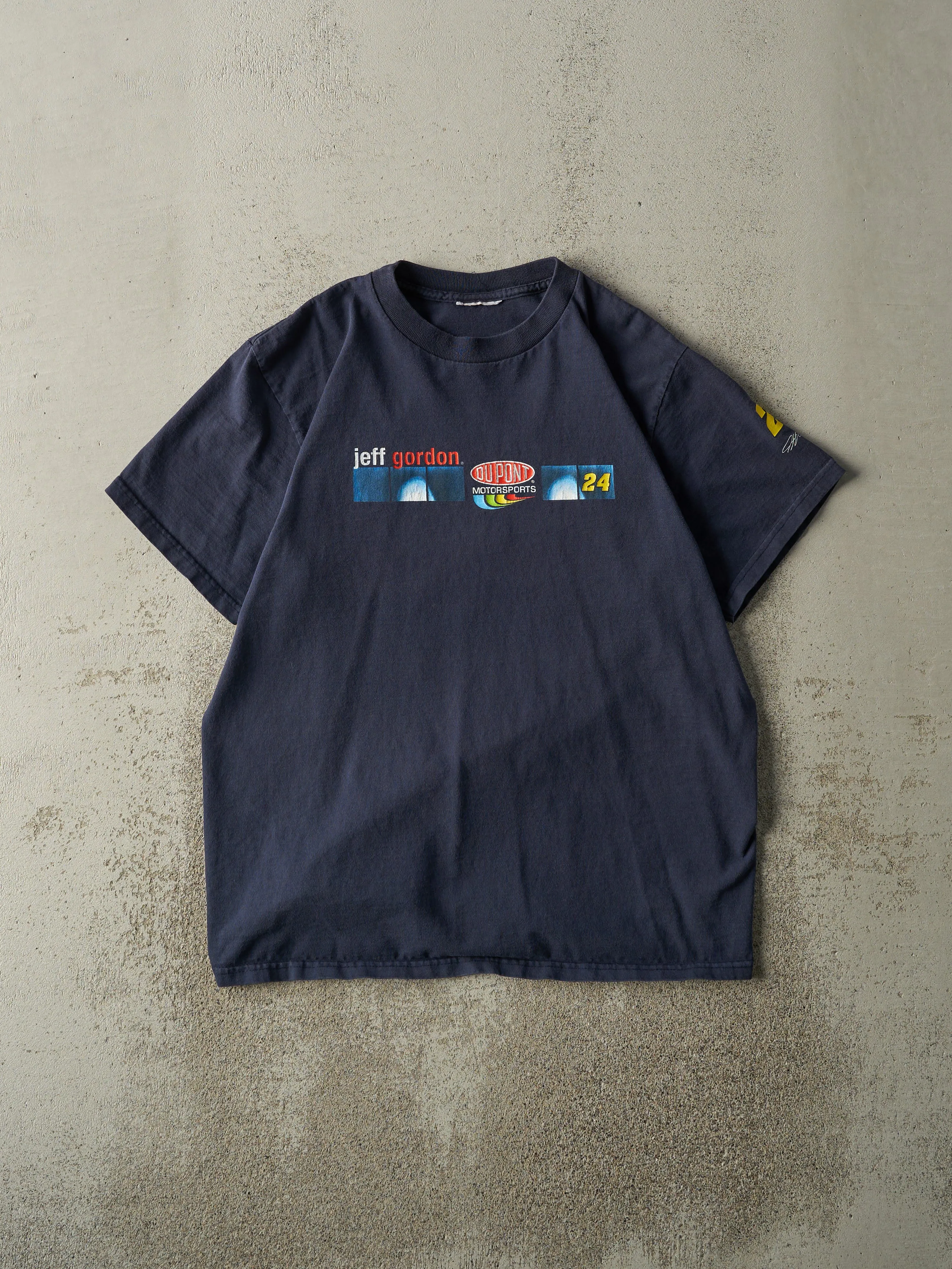 Vintage 04' Navy Blue Jeff Gordon Nascar Racing Tee (M) sold by Rebalance Vintage