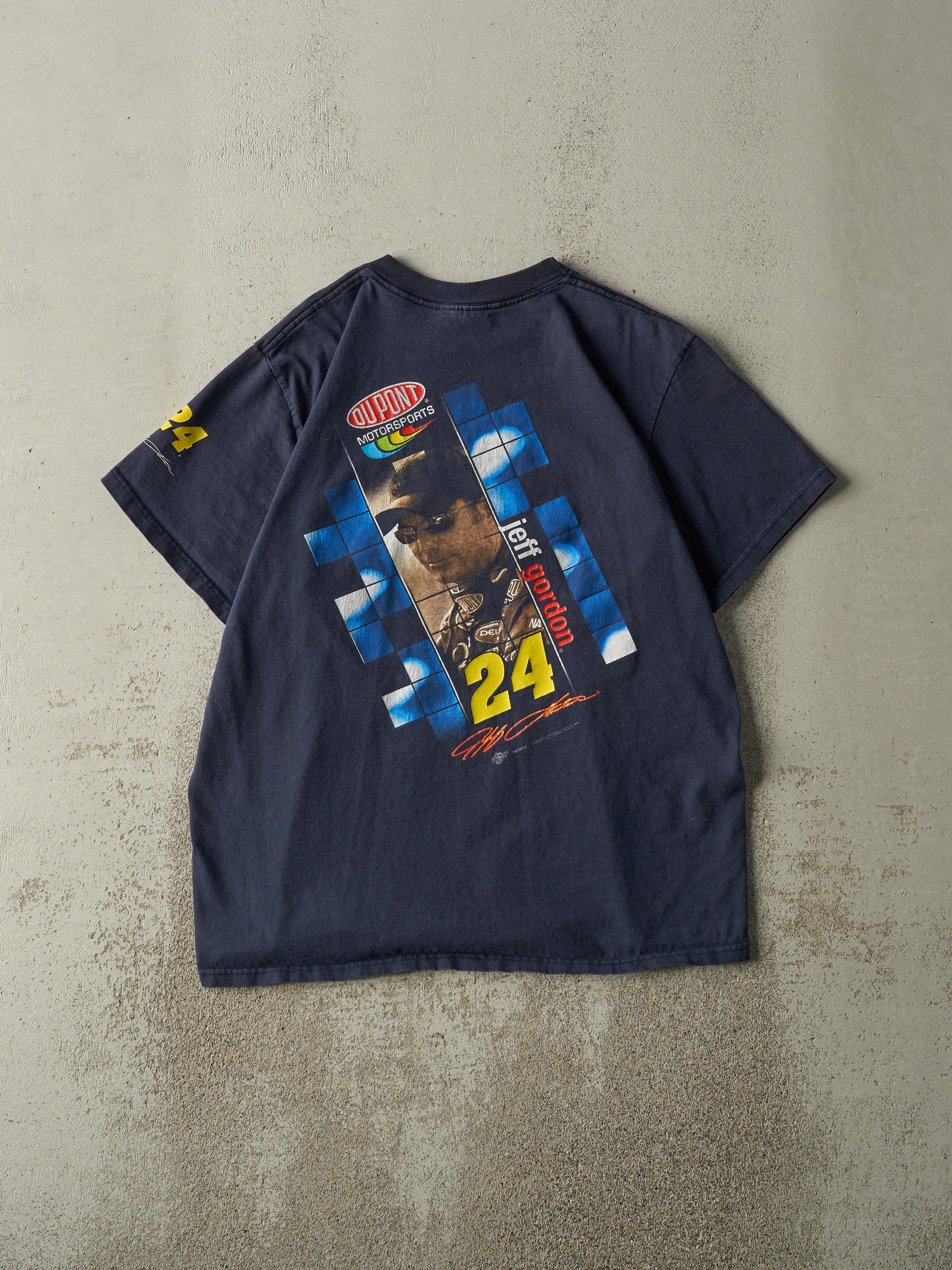 Vintage 04' Navy Blue Jeff Gordon Nascar Racing Tee (M) sold by Rebalance Vintage product image thumbnail 2