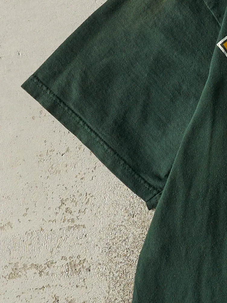 Vintage 90s Green Wright State Raiders Tee (XL) sold by Rebalance Vintage product image thumbnail 3