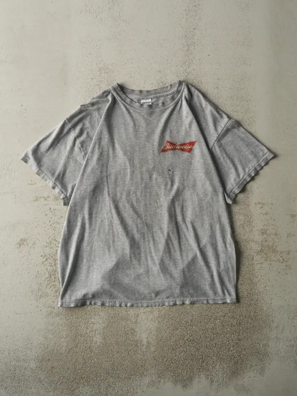 Vintage Y2K Grey San Francisco 49ers x Budweiser Tee (L) sold by Rebalance Vintage
