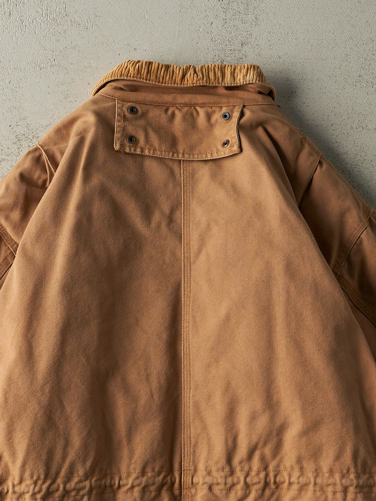 Vintage 90s Beige Chore Workwear Jacket (XL) sold by Rebalance Vintage product image thumbnail 4