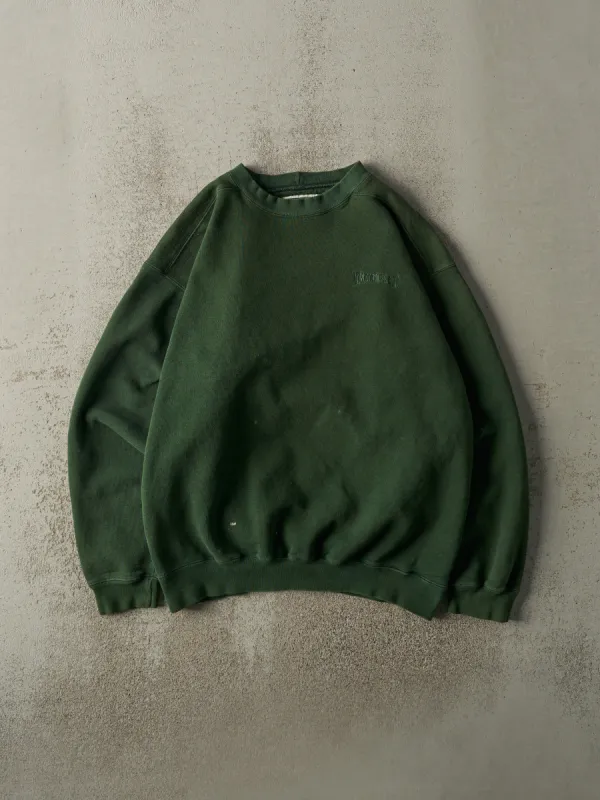 Vintage 90s Green Embroidered Levi's Crewneck (M) sold by Rebalance Vintage