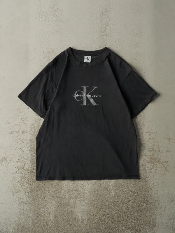 Vintage 90s Black Calvin Klein Jeans Tee (S) sold by Rebalance Vintage