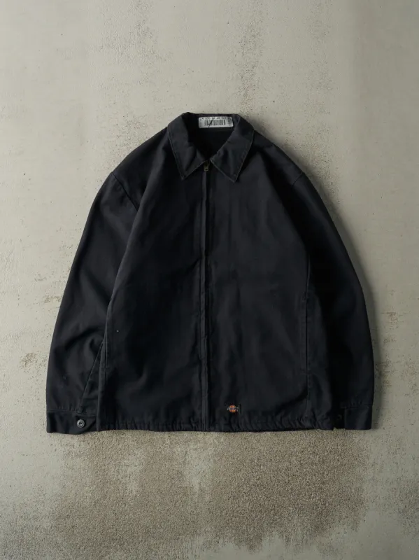 Vintage Y2K Faded Black Dickies Fleece Lined Work Jacket (S) sold by Rebalance Vintage