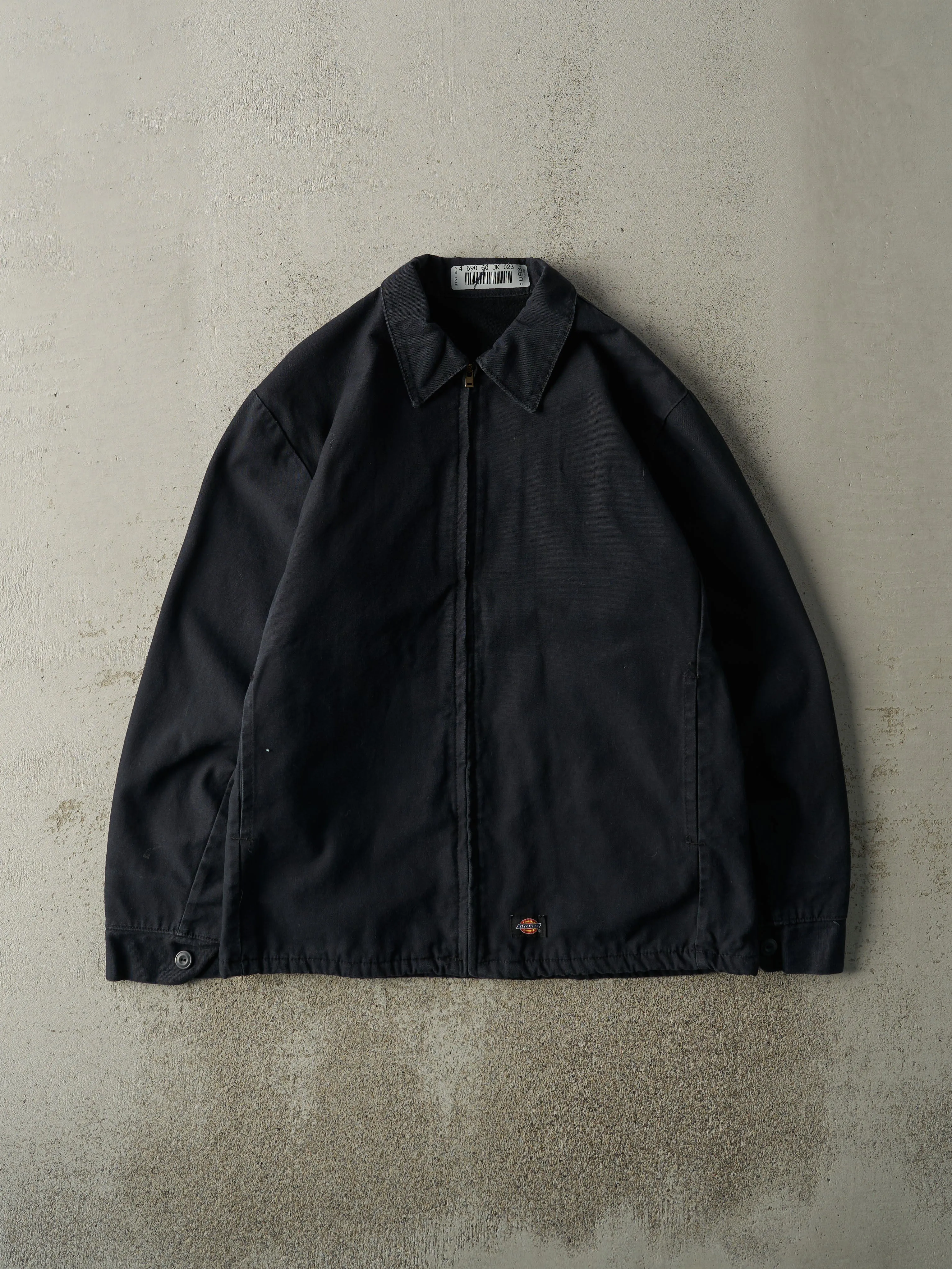 Vintage Y2K Faded Black Dickies Fleece Lined Work Jacket (S) sold by Rebalance Vintage