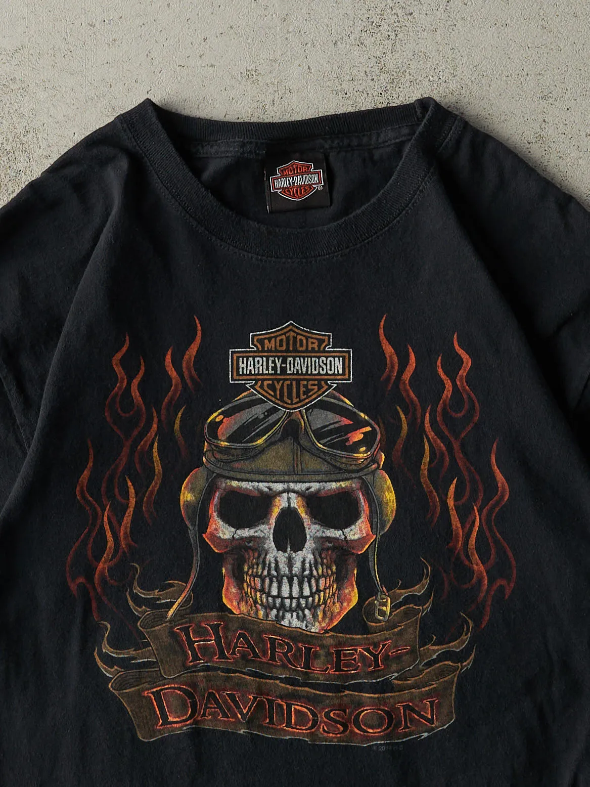 Vintage 14' Black St. John's Newfoundland Harley Davidson Tee (M) sold by Rebalance Vintage product image thumbnail 3