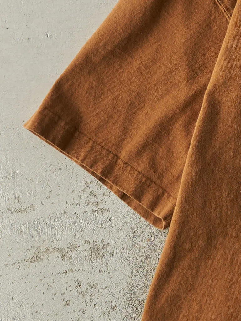 Vintage Y2K Camel Carhartt Logo Tee (XL/XXL) sold by Rebalance Vintage product image thumbnail 3