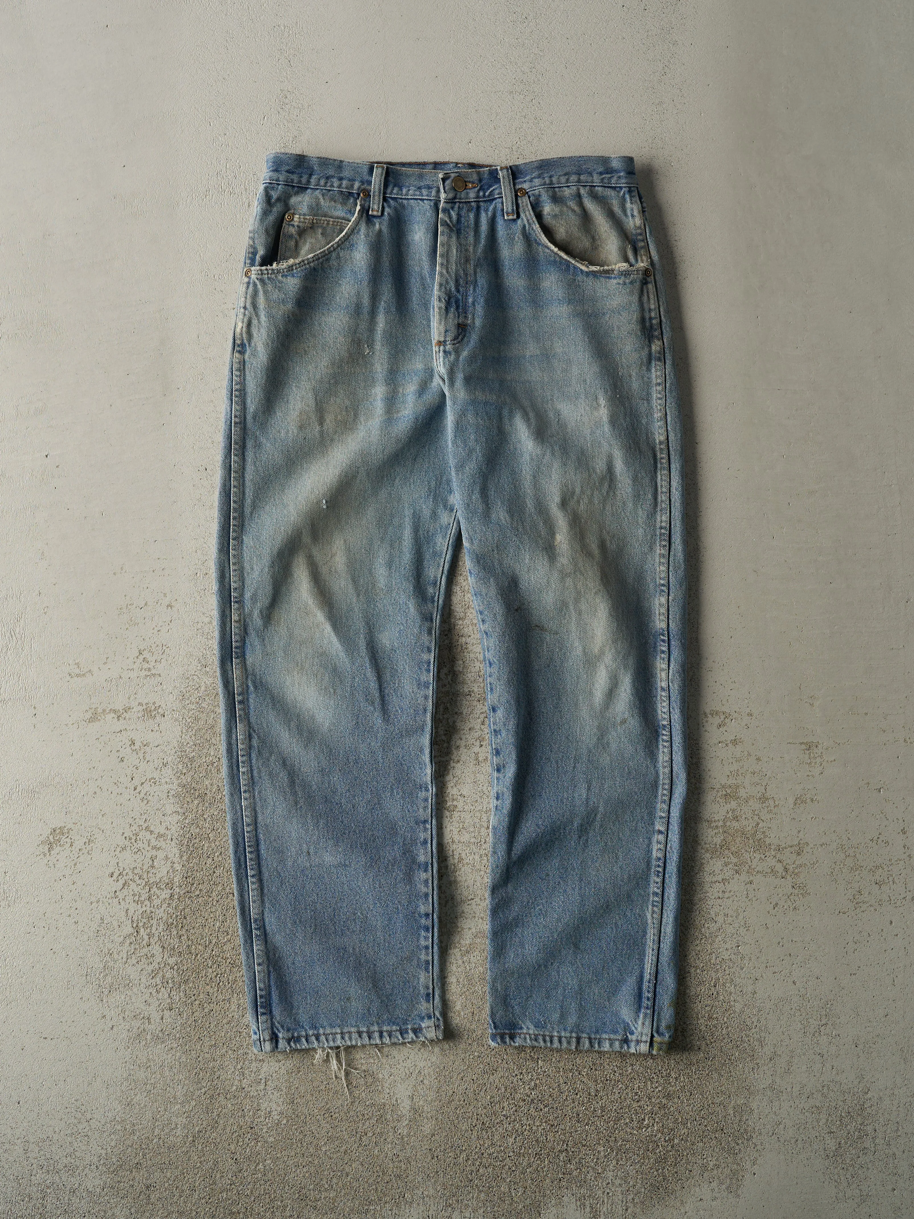 Vintage 90s Light Wash Wrangler Jeans (34x29) sold by Rebalance Vintage