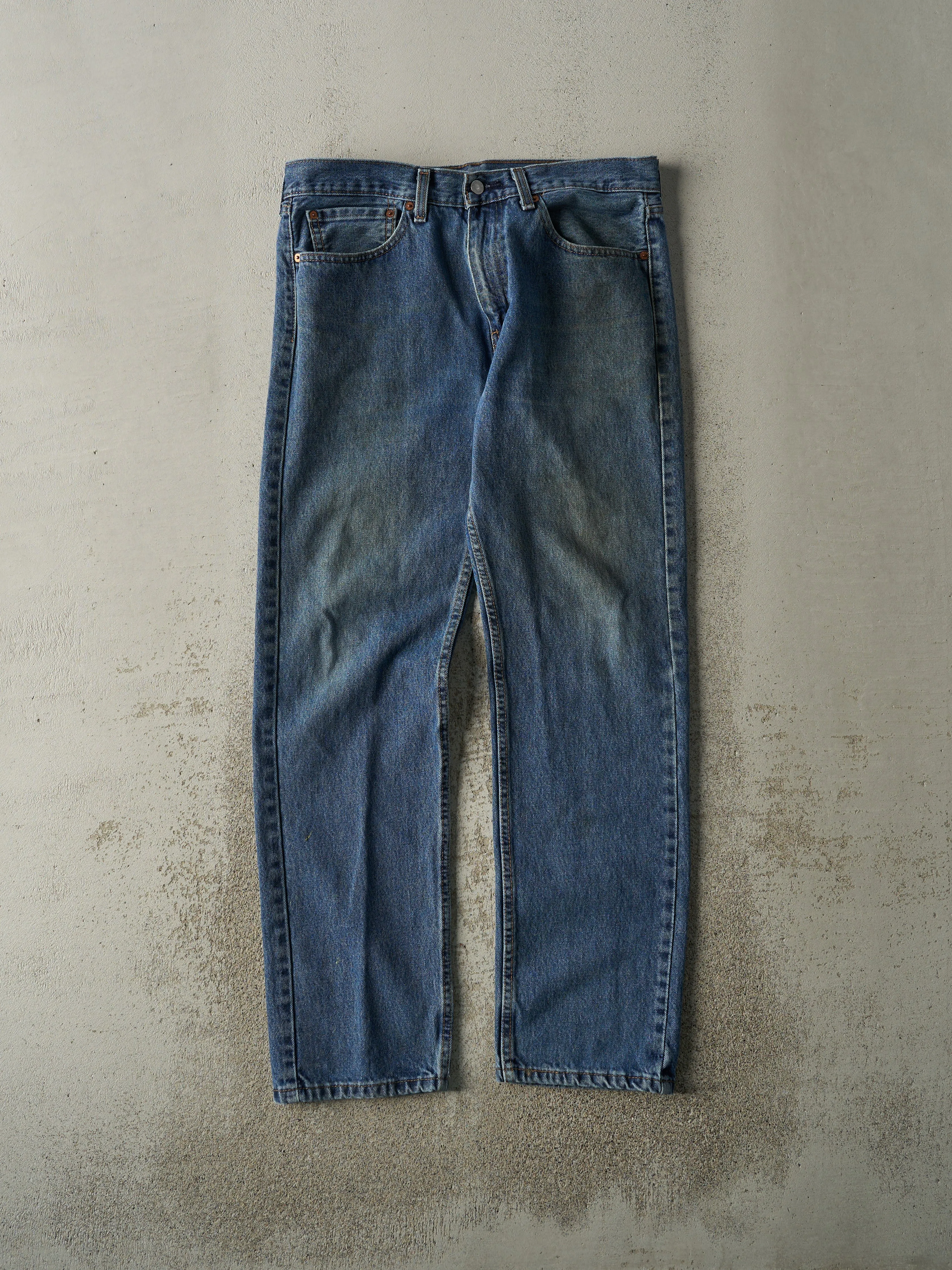 Vintage Y2K Dark Wash Levi's 505 Jeans (34x31.5) sold by Rebalance Vintage