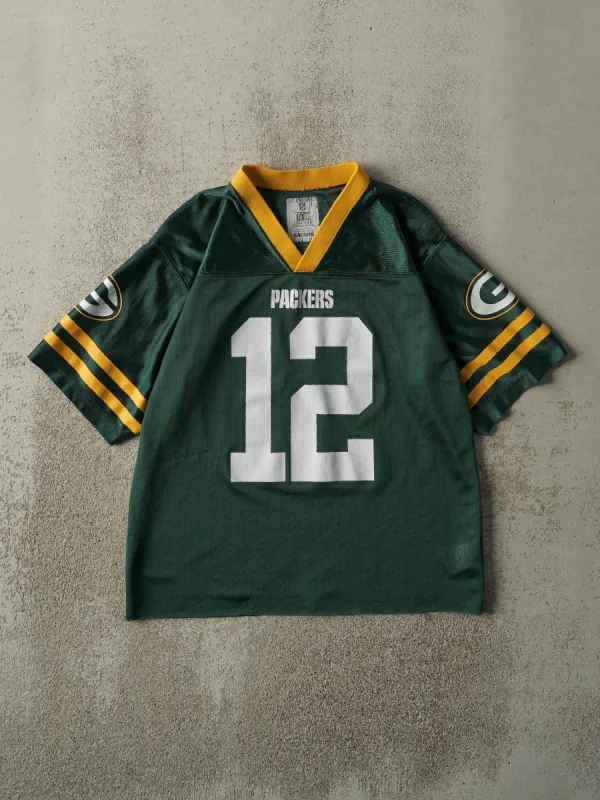Vintage Y2K Green Green Bay Packers #12 Rodgers Cropped Jersey (S) sold by Rebalance Vintage