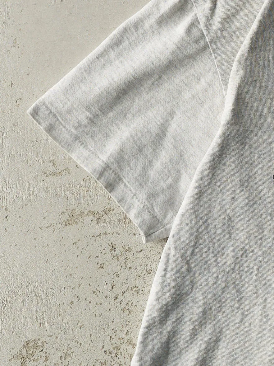 Vintage 93' Heather Grey New England Patriots Tee (L) sold by Rebalance Vintage product image thumbnail 3