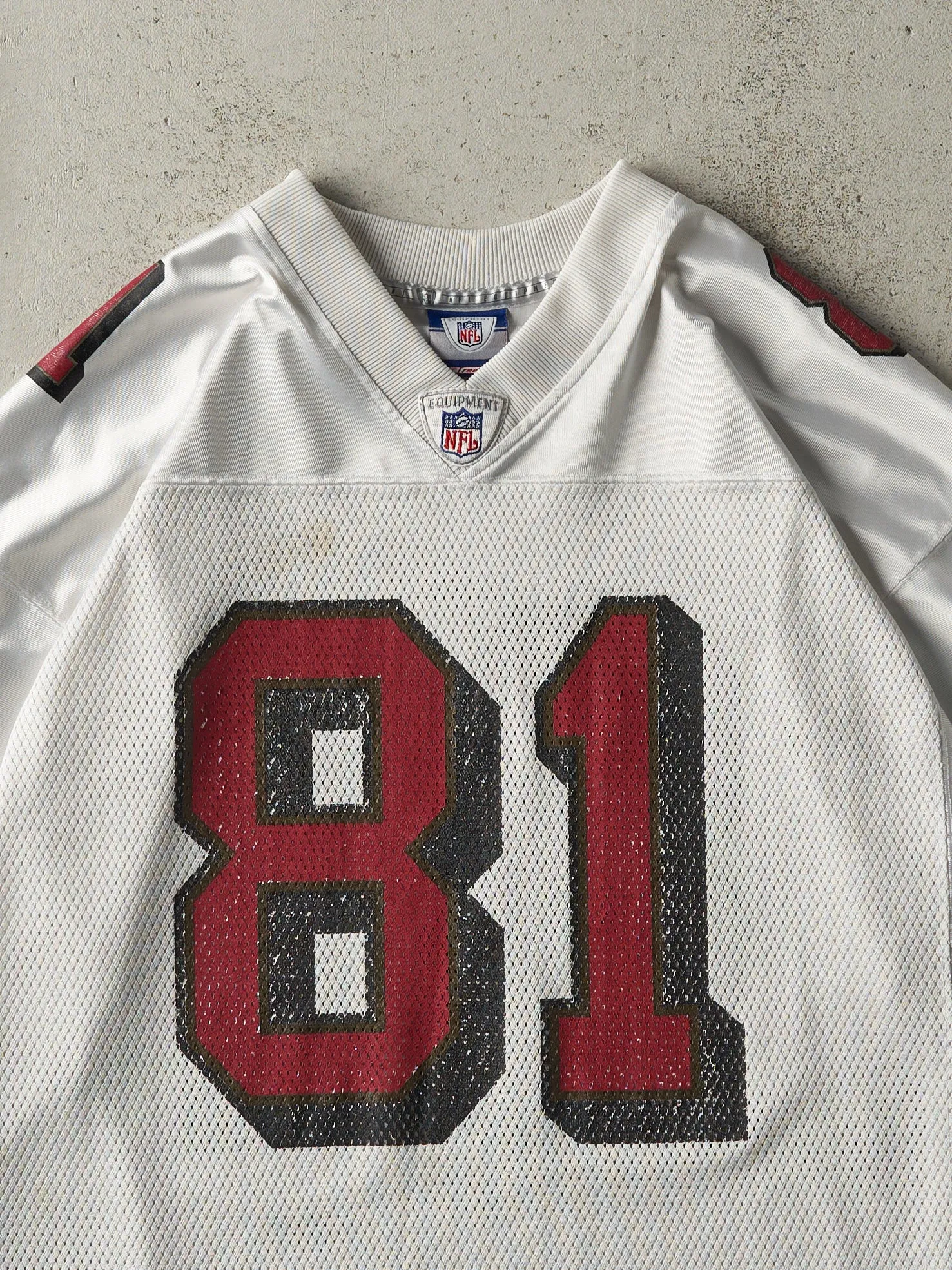Vintage Y2K White San Francisco 49ers #81 Terell Owens Jersey (L) sold by Rebalance Vintage product image thumbnail 3