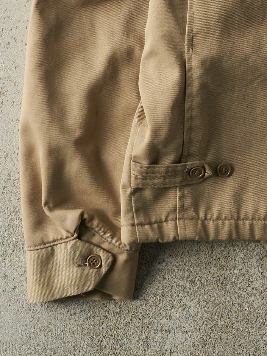 Vintage 90s Beige Fleece Lined Work Jacket (L) sold by Rebalance Vintage product image thumbnail 5