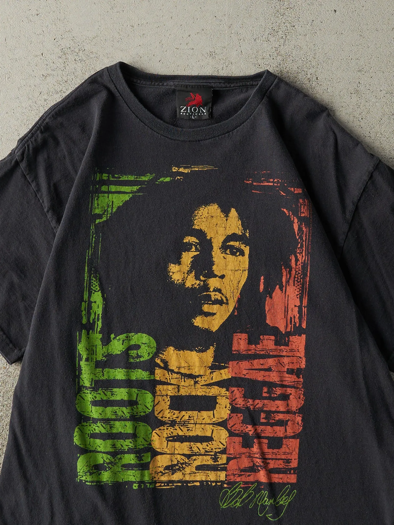 Vintage 08' Black Bob Marley Tee (M) sold by Rebalance Vintage product image thumbnail 2