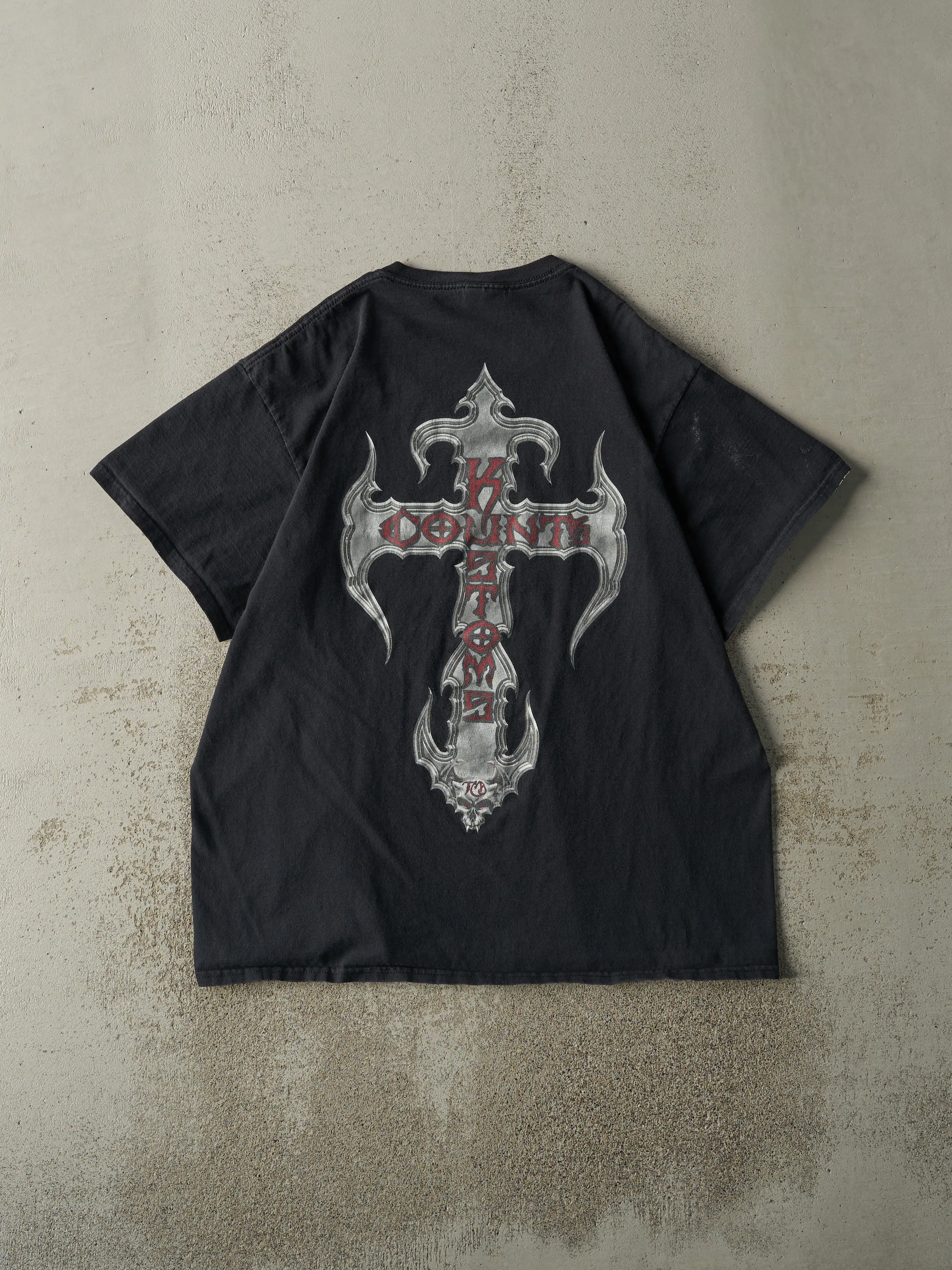 Vintage Y2K Black Count's Kustoms Tee (L) sold by Rebalance Vintage