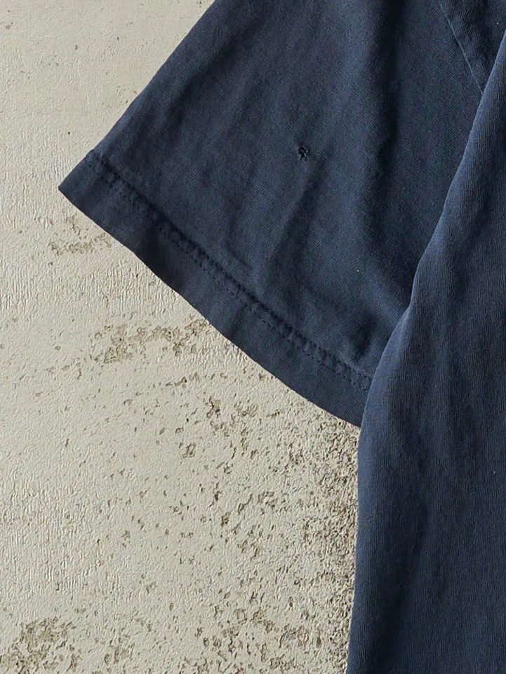 Vintage Y2K Navy Blue Fila Italia Tee (M) sold by Rebalance Vintage product image thumbnail 3