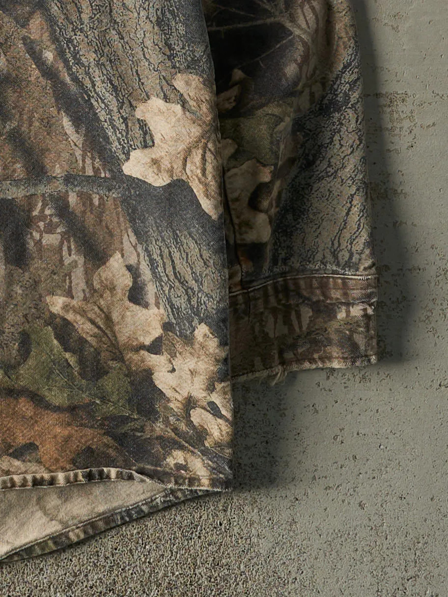 Vintage 90s Camo Mossy Oak Button Up Long Sleeve (XL) sold by Rebalance Vintage product image thumbnail 3