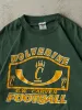 Vintage Y2K Green G.W. Carver Wolverine Football Tee (XL/XXL) sold by Rebalance Vintage