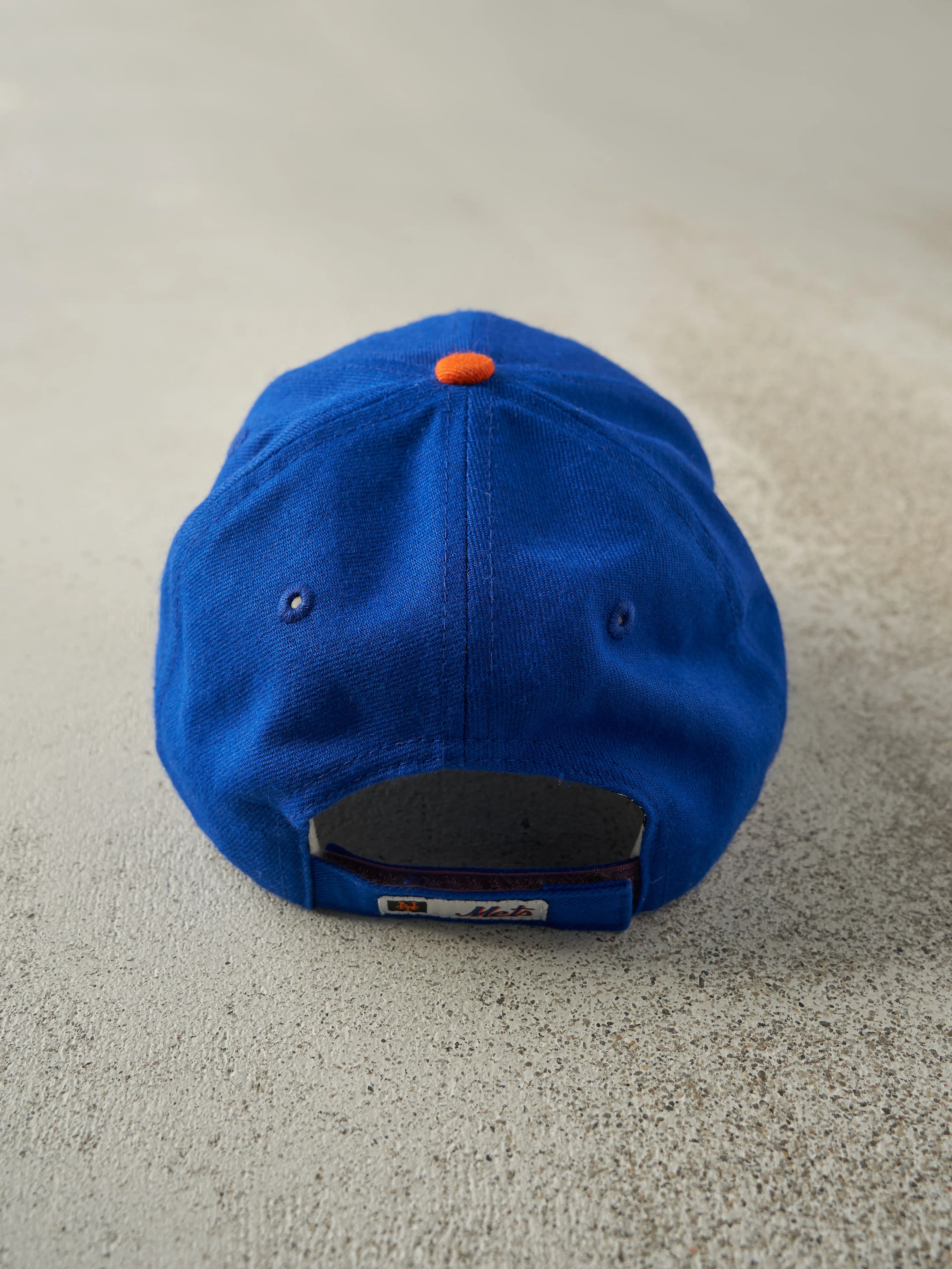 Vintage Y2K Blue New York Mets Velcro Hat sold by Rebalance Vintage product image thumbnail 3