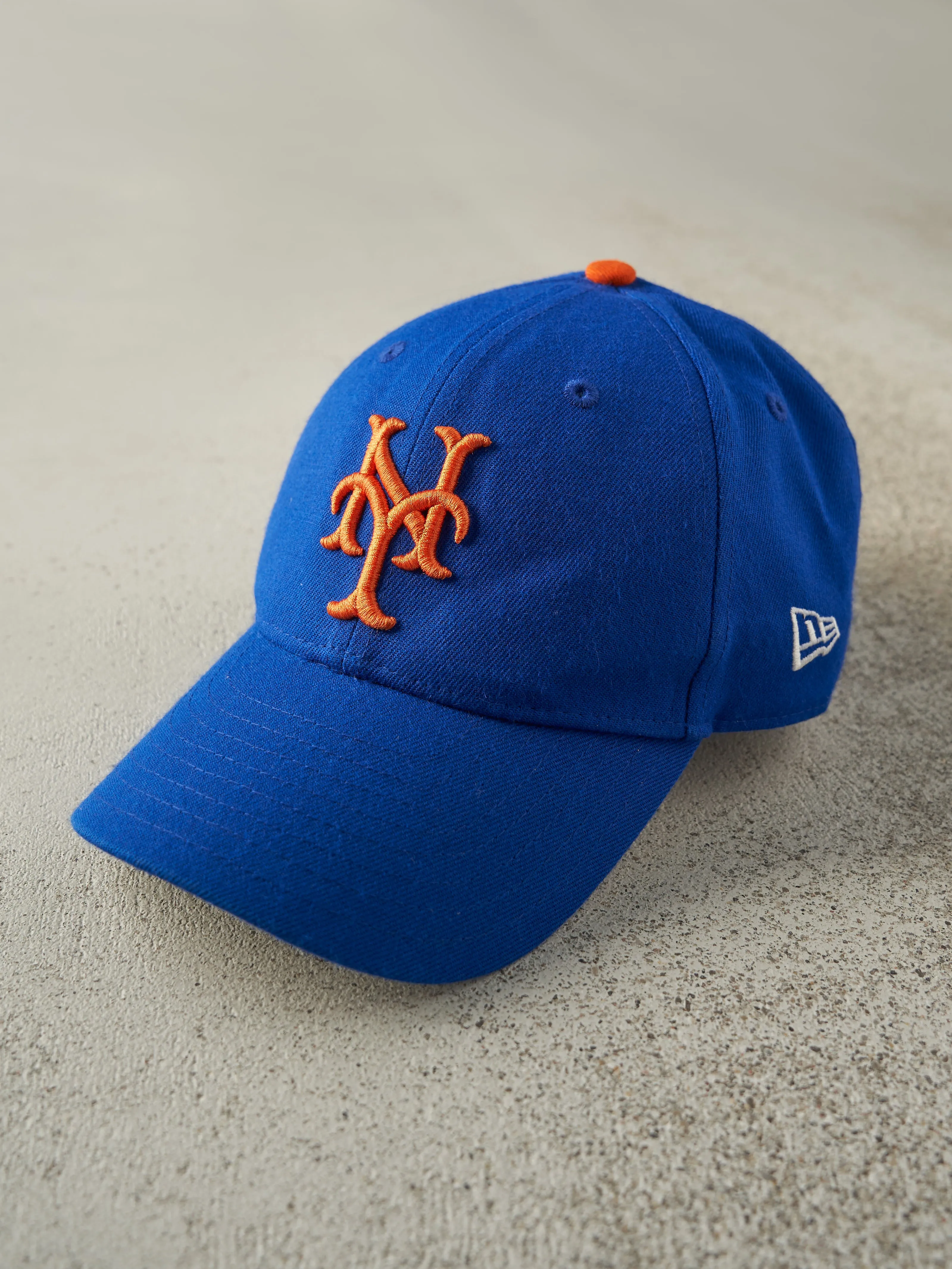 Vintage Y2K Blue New York Mets Velcro Hat sold by Rebalance Vintage product image thumbnail 2