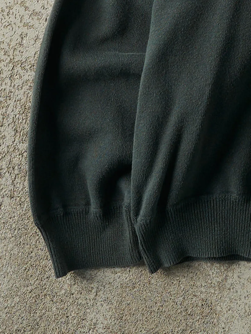 Vintage 90s Green Knit Crewneck (L) sold by Rebalance Vintage product image thumbnail 3
